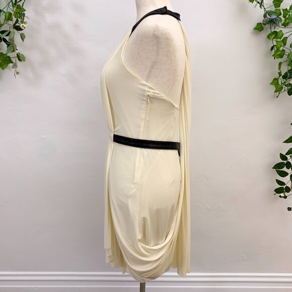 Rag & Bone Black Rowan Draped Dress Size 2 - Picture 14 of 14